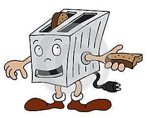 Funny toaster