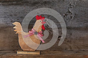 Funny Welcome Chicken Rooster Country Cottage Kitchen Wood Shape