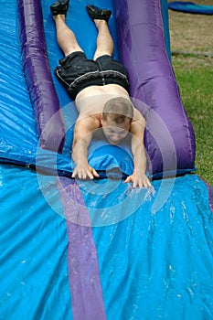 Funny Wet Slide