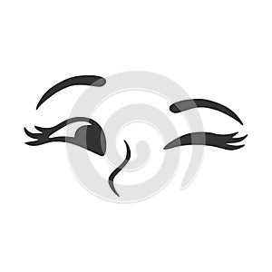 Funny wink expression