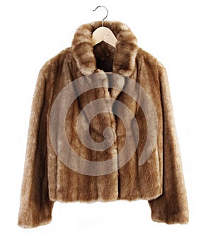 Fur coat photo