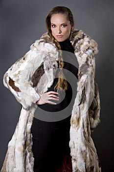 Fur coat