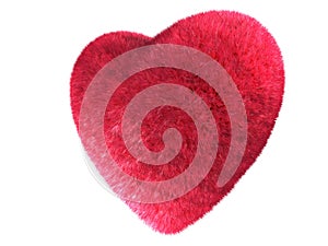 Fur heart