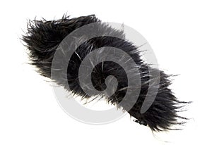 Fur isolated on white background