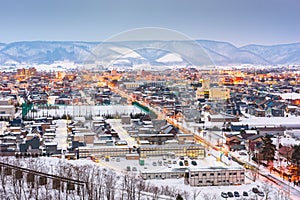 Furano, Hokkaido, Japan Skyline