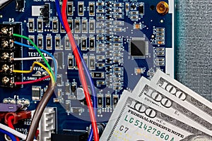 Furnace circuit control board and cash money