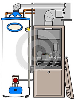 Furnace And Water Heater