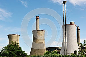 Furnaces from the thermal power plant