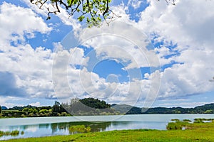 Furnas lake in Sao Miguel island