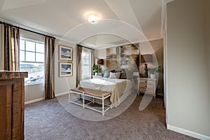 Furnished Modern Bedroom
