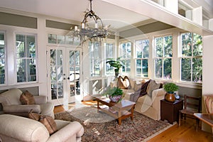 Furnished sunroom photo