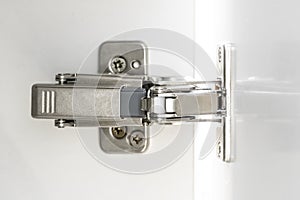 Furniture accessories. Door hinges