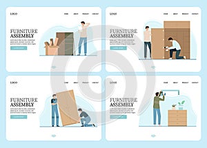 Furniture Assembly Landing Pages