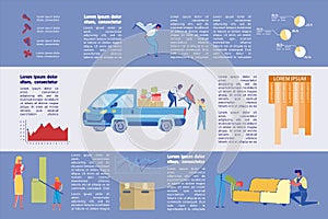 Furniture and Cleaning Agency Infographic, Slide.