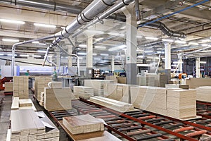 Furniture factory production line