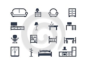 Furniture icons