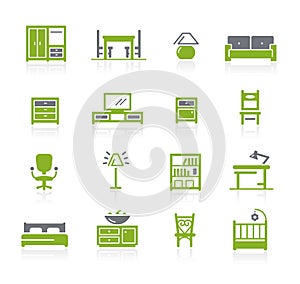 Furniture Icons // Natura Series