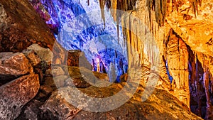 Furong Cave in Wulong Karst National Geology Park, China