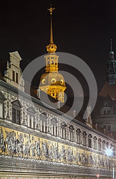 Furstenzug English: Procession of Princes in Dresden, Germany