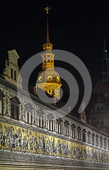 Furstenzug (English: Procession of Princes) in Dresden, Germany