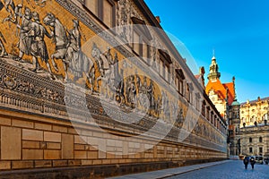 Furstenzug, Procession of Princes, Dresden, Germany