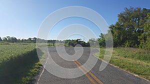 The furthest road in the Rrefuge which leads to a closed Bird habitat photo