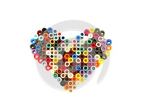 Fuse Beads Heart
