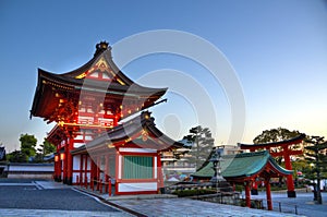 Fushimi Inari Shrine Entrance, Kyoto