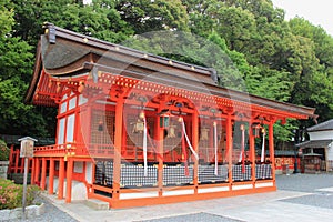 Fushimi Inari Shrine, an important Shinto shrine, in Southern Ky