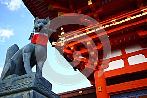 Fushimi Inari Shrine in Japan photo