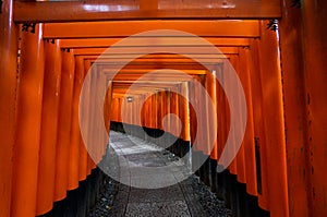 Fushimi Inari Shrine in Kyoto, Japan