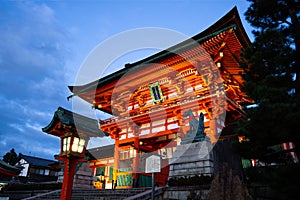 Fushimi Inari-Taisha Shrine - Over 1300 years Heritage Temple in Kyoto, Japan