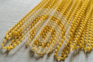 Fusilli lunghi bucati pasta