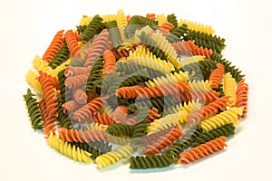 Fusilli twirls pasta