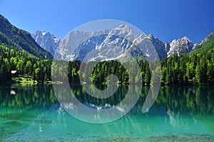 Fusine lake, Italian Alps, Friuli region, Italy