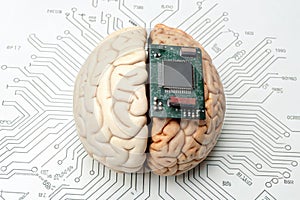 Fusion of Mind and Machine: Brain Meets Computer Chip