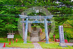 Futarasan Jinja Chugushi Shrine in Nikko, Tochigi, Japan. a famous historic site