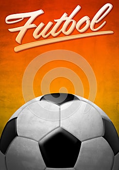 Futbol - Soccer - Football spanish text