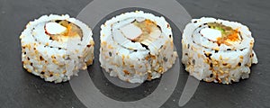 Futomaki sushi rolls