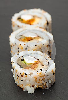 Futomaki sushi rolls