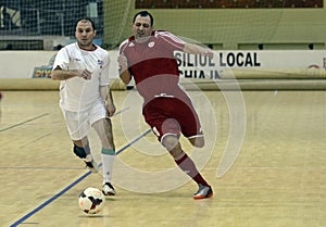 Futsal action