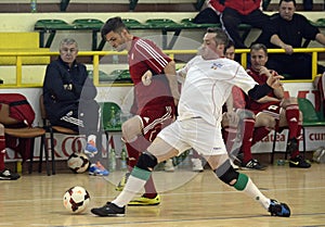 Futsal action