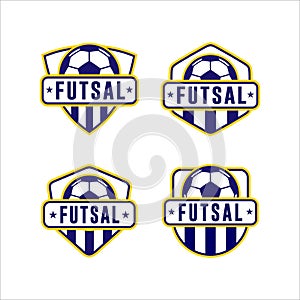 Futsal Cup League Logo Collection photo