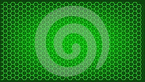 Abstract science and technology concept with hexagonal elements background