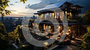 The Future of Cities Green Rooftops and Solar Panel Installations