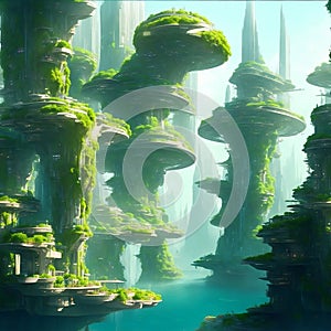 Environmentally friendly future cities