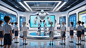 Future Classroom: Interactive Learning with Advanced Robotics