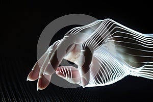 In future, digital technology will allow a 3D scan of human hand in composite form to be used as biometric identifier