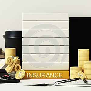 future financial plans and stability. 3d rendering