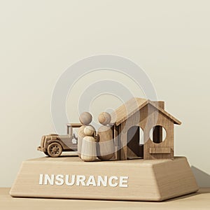 future financial plans and stability. 3d rendering